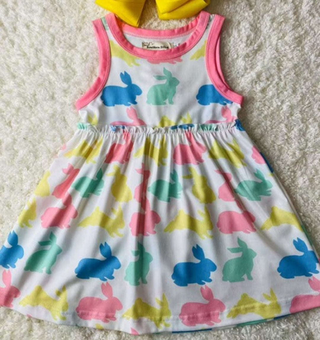 Easter Bunny Kids Dress
